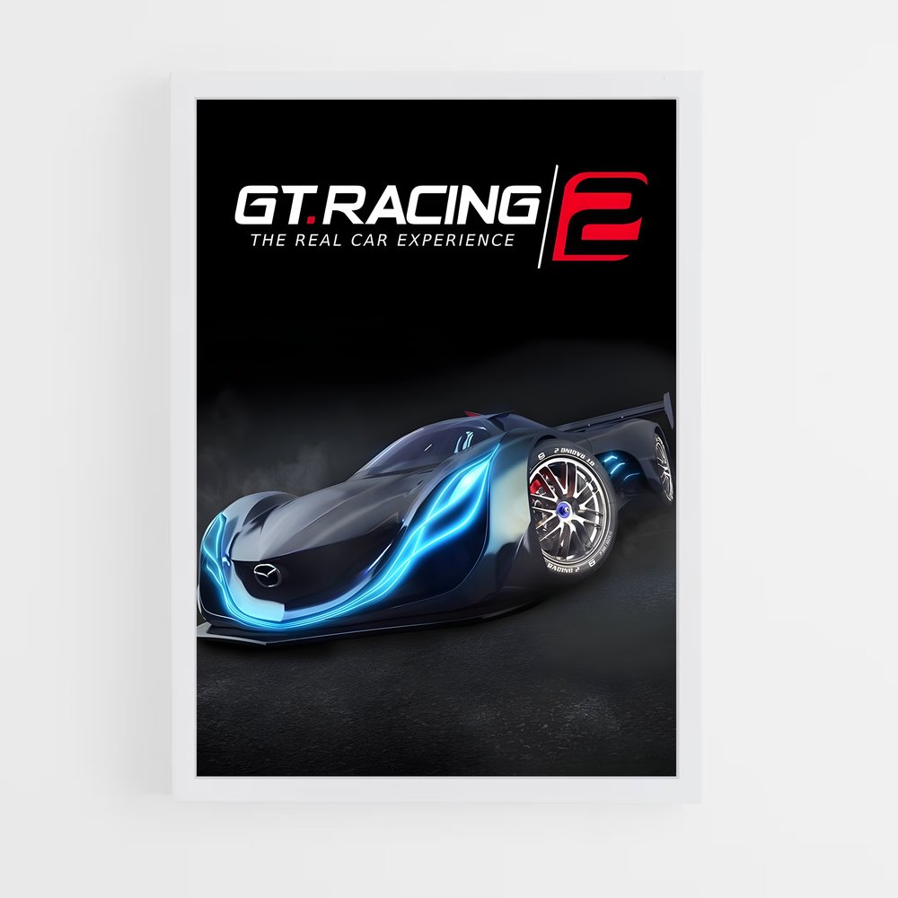 Poster GT Racing Experience – affiche Zenvo (vue 3)